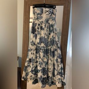 MIDI floral maxi dress